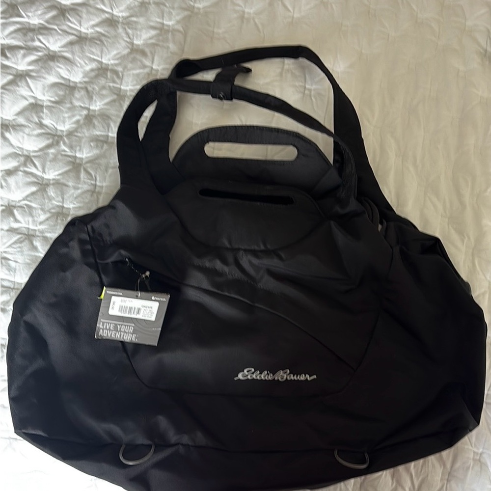 Eddie Bauer Black Tote Bag